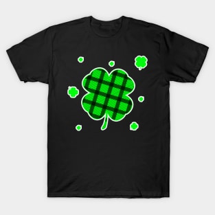 Clover leaves for a Festive Fan T-Shirt